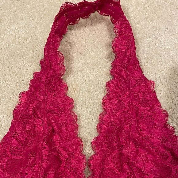 NWT Free People Lace Bralette in Petunia - Picture 6 of 7